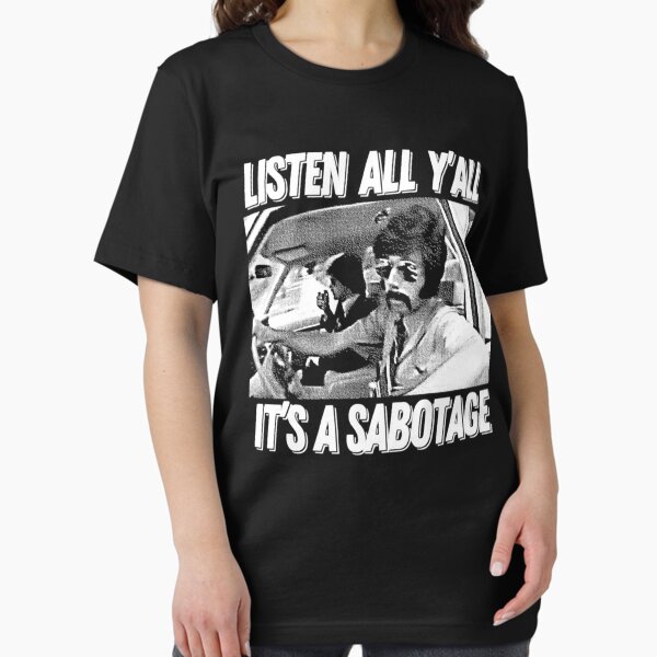 Aperçu de l'œuvre Sabotage Boutique Beastie Boys Fan Art de style ancien créée et vendue par DianeDavid1.