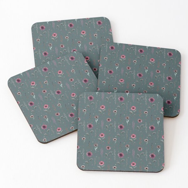 Item preview,  Sunflowers, pink floral romantic pastel print. designed and sold by UVI-CA.