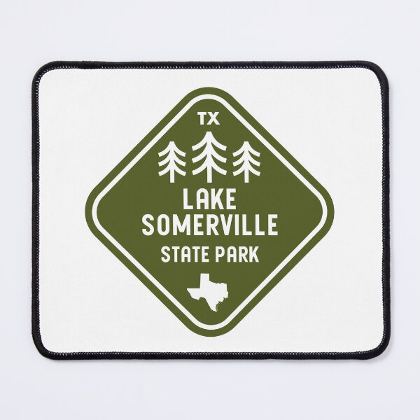 Item preview, Lake Somerville State Park Texas Rhombus designed and sold by bivenart.