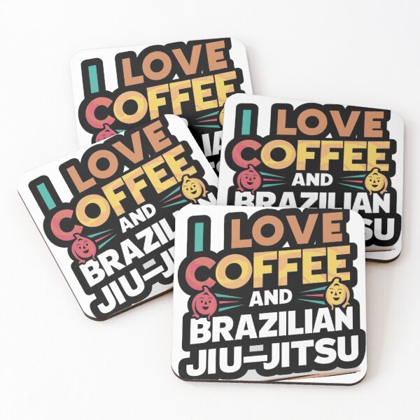 Artikelvorschau, I love Brazilian JJ and Coffee entworfen und verkauft von Martial-Art-23.