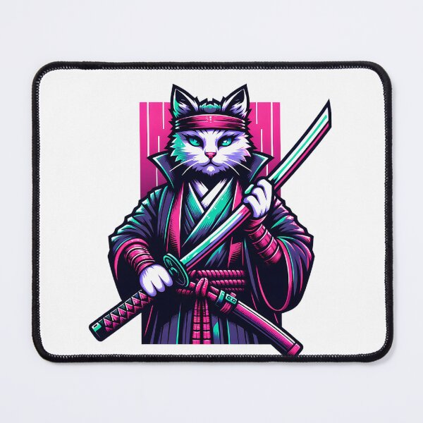Item preview, Samurai Cat designed and sold by PeelZinc.
