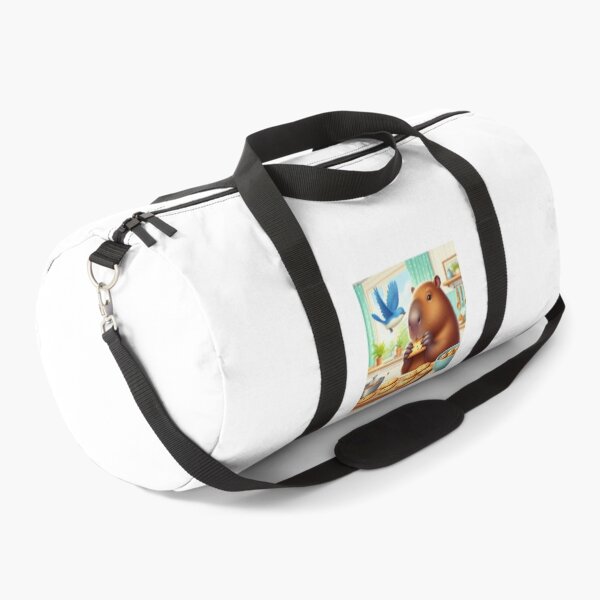 Item preview, Capybara Baker with Blue Bird5 designed and sold by Capybara Art Lover.