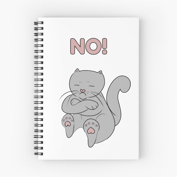 Item preview, Cute Cat NO! designed and sold by HugSomeNettles.