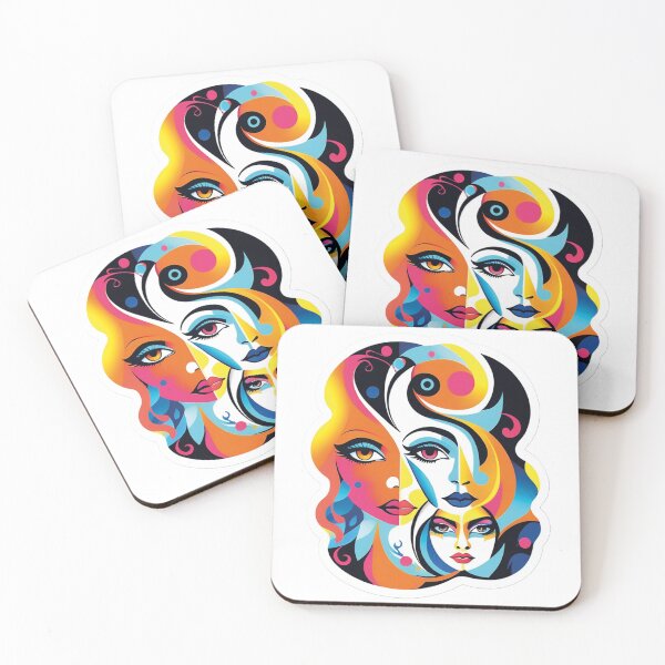 Item preview, Color play of life: A portrait awakens designed and sold by Ink-Kreativ.