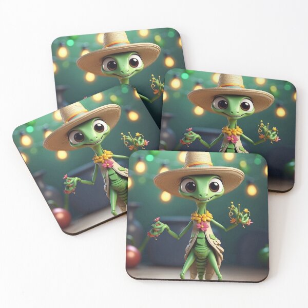 Item preview, Creepy Conga - Cute Praying Mantis design designed and sold by LaLi-Designs.