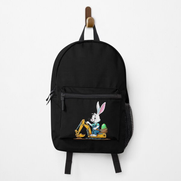 Item preview, Easter bunny excavator driver Easter eggs funny designed and sold by LuminOrb.
