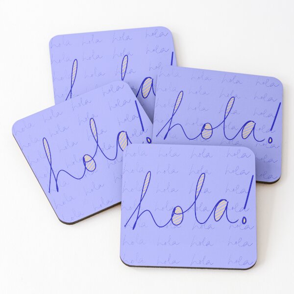 Item preview, hola greeting designed and sold by LavenAnne.