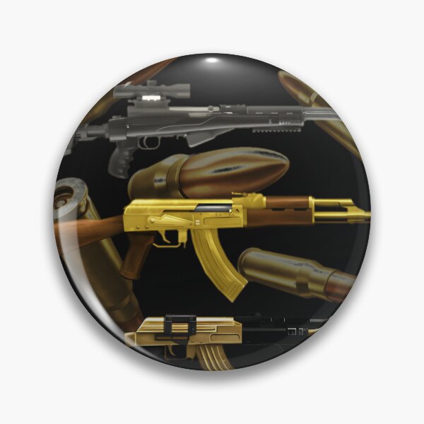 Item preview, Gun Logo Stickers designed and sold by LamCamp.