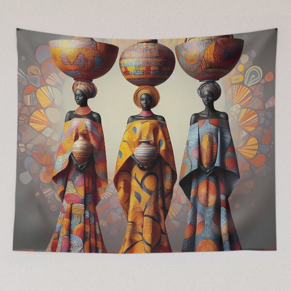 Item preview, Traditional Triptish  designed and sold by Vibranta Studio.