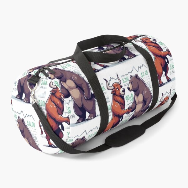 Item preview, Finance Stocks Bull Bear Wall Street Gift designed and sold by Pineapple-Tree.