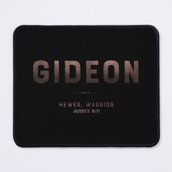 Item preview, Gideon | Judges 6 11 | Hewer Warrior | Christian Name with Biblical Meaning | Christian Name Collection designed and sold by Blessed Be Your Name.
