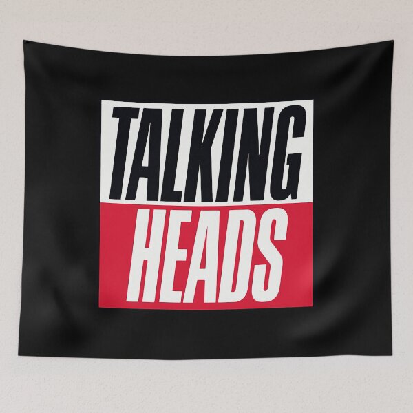 Item preview, Talking Heads Retro Logo designed and sold by AmbroseLarson.