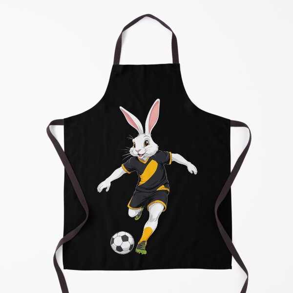 Item preview, Easter bunny soccer player Easter soccer design designed and sold by LuminOrb.