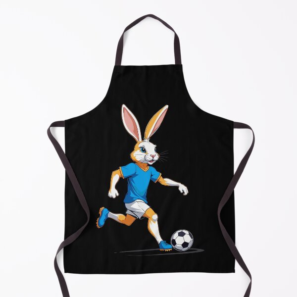 Item preview, Easter bunny soccer player Easter soccer design designed and sold by LuminOrb.