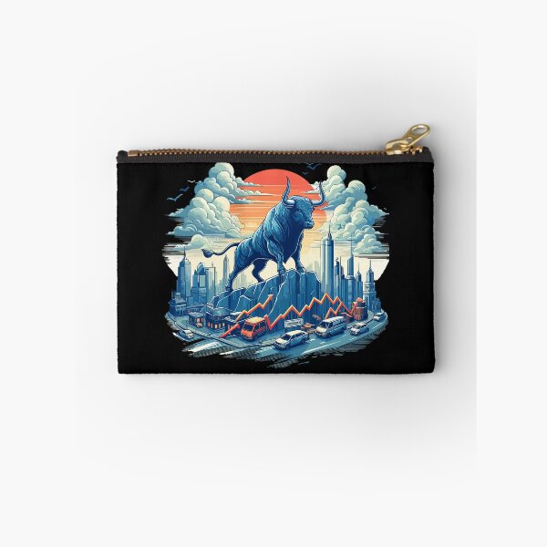 Item preview, Finance Stocks Taurus Bull Wall Street Gift designed and sold by Pineapple-Tree.