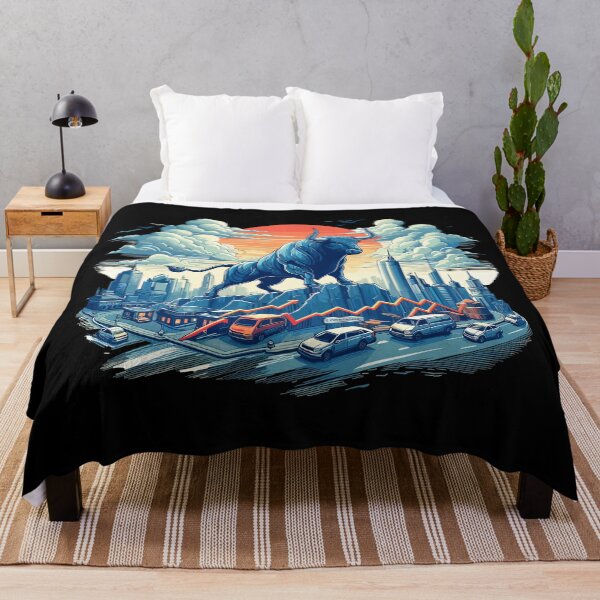 Item preview, Finance Stocks Taurus Bull Wall Street Gift designed and sold by Pineapple-Tree.