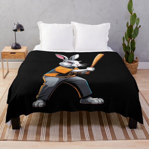 Item preview, Baseball Player Easter Bunny Funny Easter designed and sold by LuminOrb.