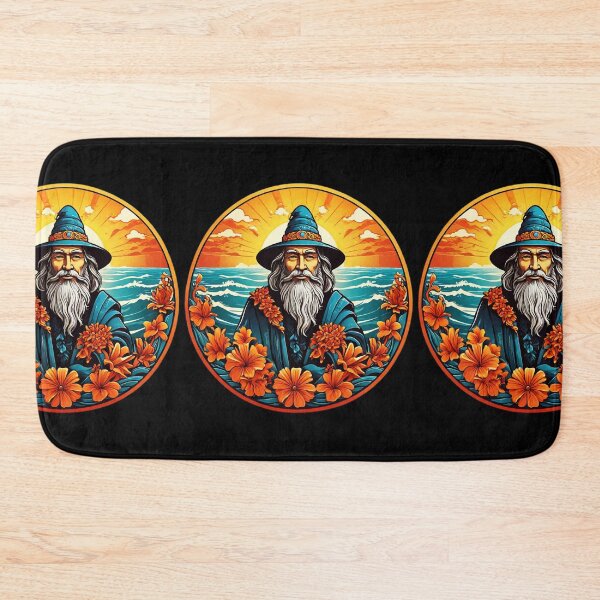 Item preview, Beach Lover Sorcerer by the Sea with Hawaiian Orchids designed and sold by NautiChic.