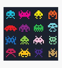 Space Invaders Photographic Print
