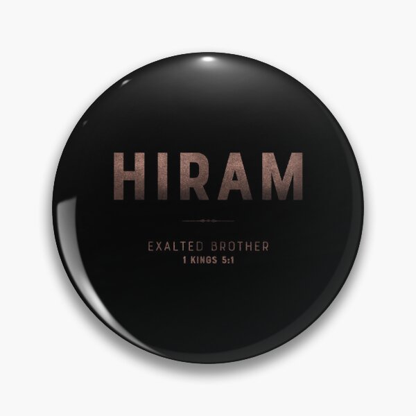 Item preview, Hiram | 1 Kings 5 1 | Exalted Brother | Christian Name with Biblical Meaning | Christian Name Collection designed and sold by Blessed Be Your Name.