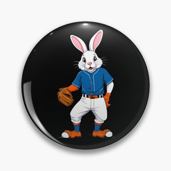 Item preview, Baseball player Easter bunny funny design designed and sold by LuminOrb.