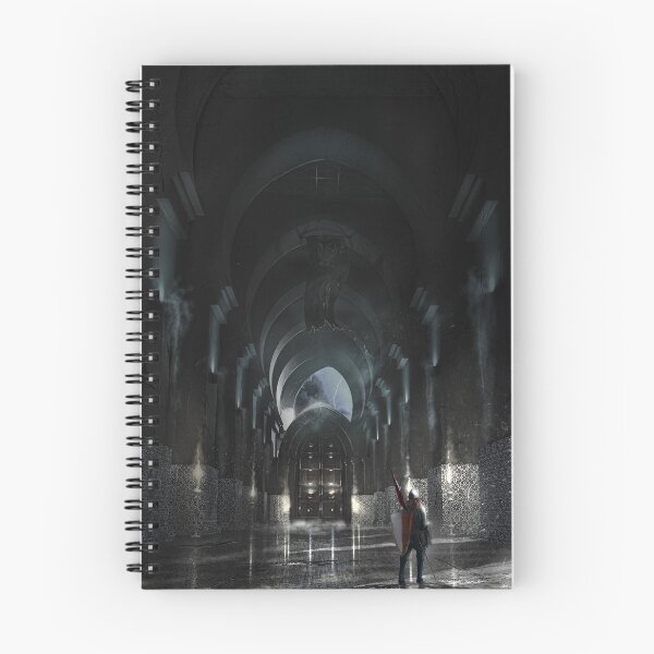 Item preview, A warrior messenger advances toward a door that hides a dangerous secret on a stormy night designed and sold by François Roebben.