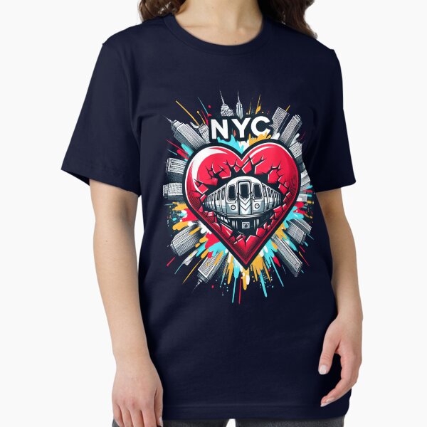 Item preview, New York Subway Love NYC Subway Train Love  designed and sold by MayaDelaye.