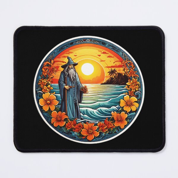 Item preview, Beach Lover Mage by the Sea with Hawaiian Orchids designed and sold by NautiChic.