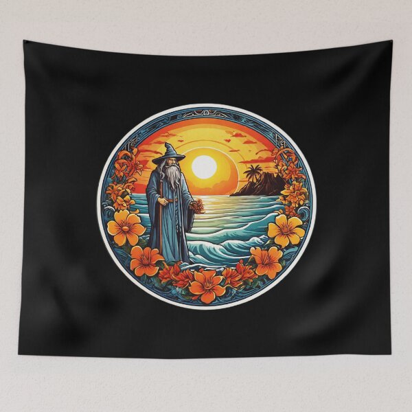 Item preview, Beach Lover Mage by the Sea with Hawaiian Orchids designed and sold by NautiChic.