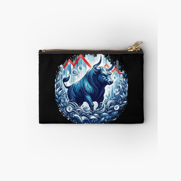 Item preview, Finance Stocks Taurus Bull Gold Wall Street Gift designed and sold by Pineapple-Tree.