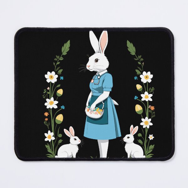 Item preview, Nurse Bunny Easter Bunny Nurse designed and sold by LuminOrb.