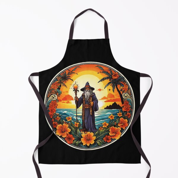 Item preview, Beach Lover Magician by the Sea with Hawaiian Orchids designed and sold by NautiChic.