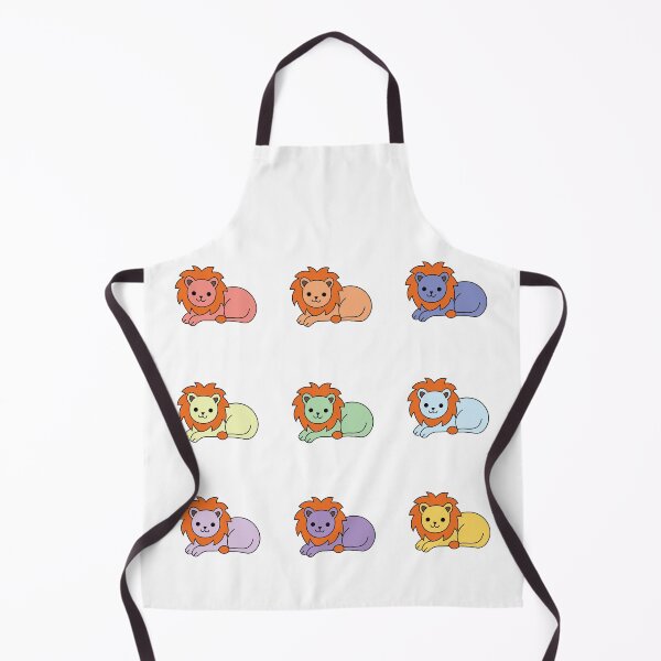 Item preview, cute Doodle lion pack designed and sold by CuteArtPack.