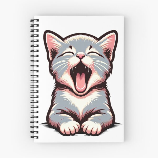 Item preview, Yawning Kitten designed and sold by Platinumpalette.
