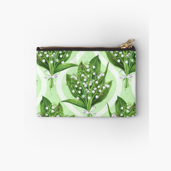 Item preview, Bouquet of lilly of the valley flowers on green designed and sold by Katerina Mitkova Kirilova.