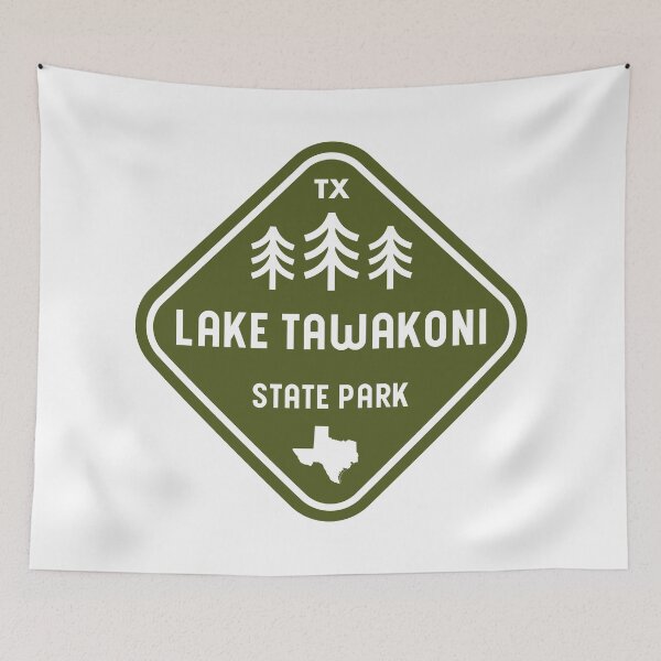 Item preview, Lake Tawakoni State Park Texas Rhombus designed and sold by bivenart.