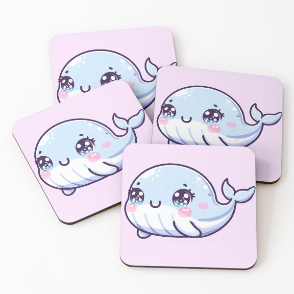 Item preview, Kawaii Whale Kawaii Animal designed and sold by CritterManiaUK.