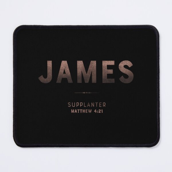 Item preview, James | Matthew 4 21 | Supplanter | Christian Name with Biblical Meaning | Christian Name Collection designed and sold by Blessed Be Your Name.