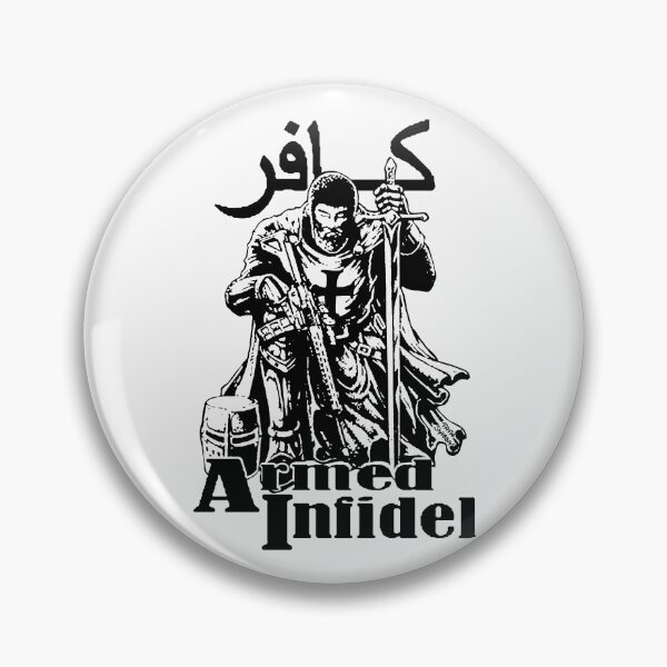 Item preview, Templar; Armed Infidel;  designed and sold by StickerApe.