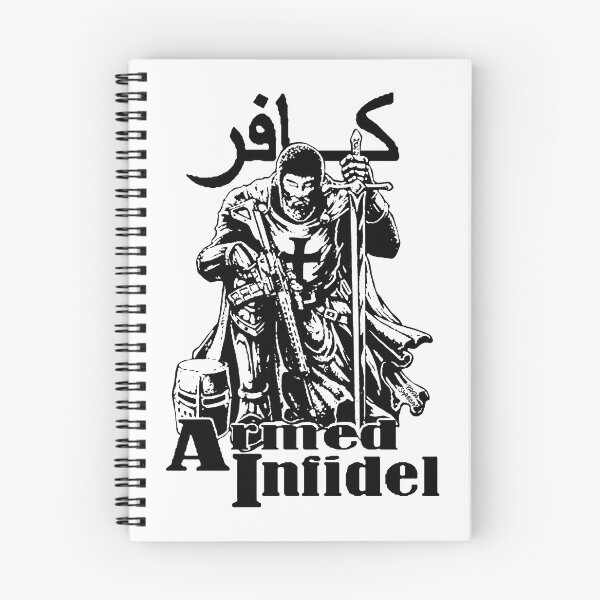 Item preview, Templar; Armed Infidel;  designed and sold by StickerApe.