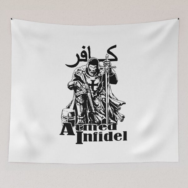 Item preview, Templar; Armed Infidel;  designed and sold by StickerApe.