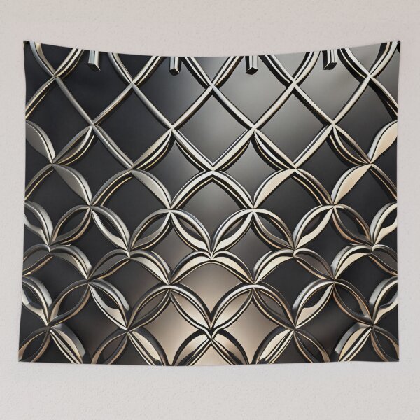 Item preview, silver art deco style 078 designed and sold by fleesphotos.