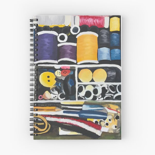 Item preview, Sewing Kit Painting designed and sold by Aliyah Jones.