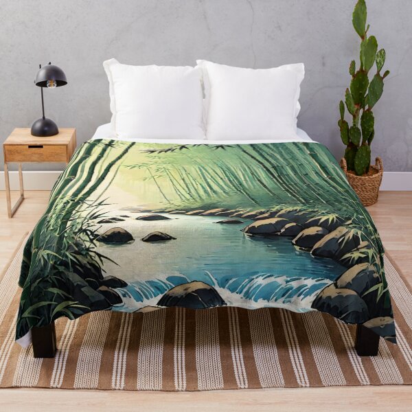 Item preview, Waiting for Jama - A Contemporary Ukiyo-e Nature Landscape designed and sold by Kijiermono.