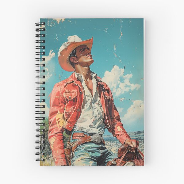 Item preview, Cowboy Vintage Art Mid Century Horse Artwork For Modern Home Ranch Wall Decor Vintage Themed Wall Art For Wall Hanging Cool Print For Wall designed and sold by 33wolvesdesigns.