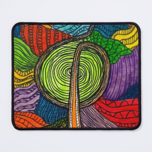 Item preview, Dizzy Rollercoaster Colorful Modern Art designed and sold by JeysArtDesign.