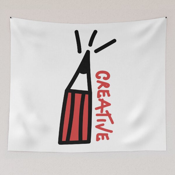 Item preview, The Creative Pencil Doodle designed and sold by griceyvisuals.
