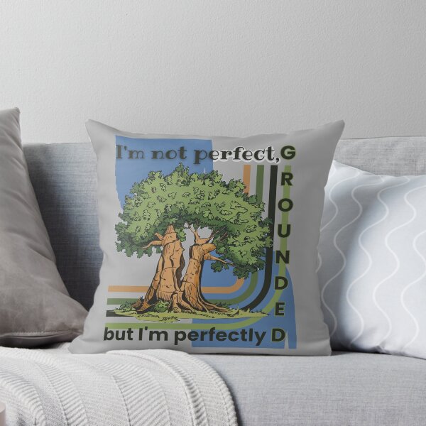 Item preview, I'm Not Perfect Grounted Tree Balance Harmony Vintage Funny designed and sold by HelenGie.
