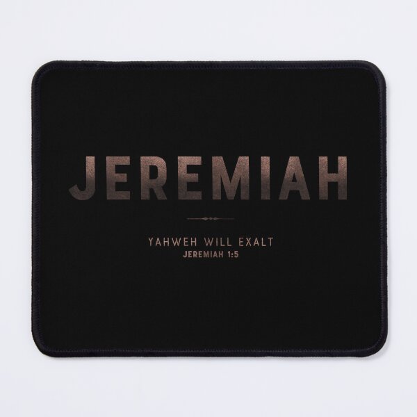 Item preview, Jeremiah | Jeremiah 1 5 | Yahweh Will Exalt | Christian Name with Biblical Meaning | Christian Name Collection designed and sold by Blessed Be Your Name.