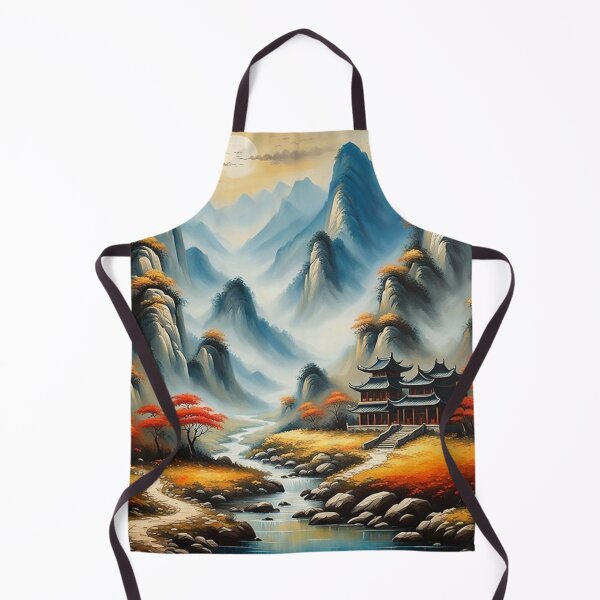 Item preview, Chinese mountain and river valley designed and sold by JackFreestone.